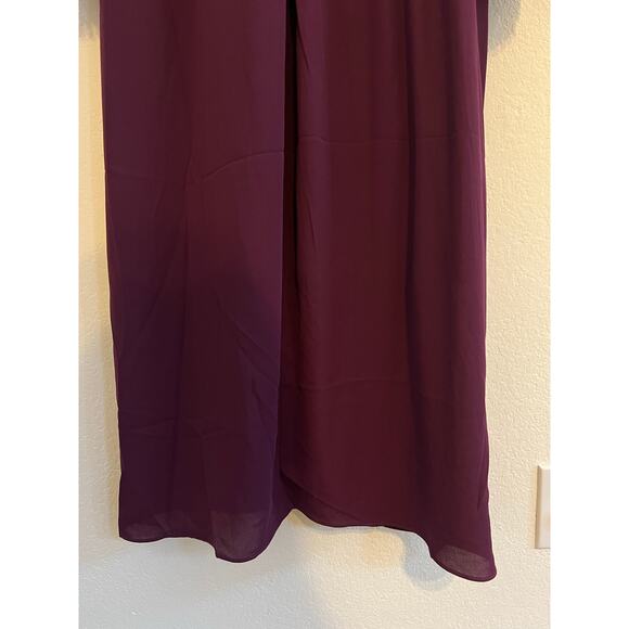 NWT City Chic Elegant Lace Midi Dress Womens Sz 18 Mulberry Whimsigoth Romantic - Picture 15 of 16